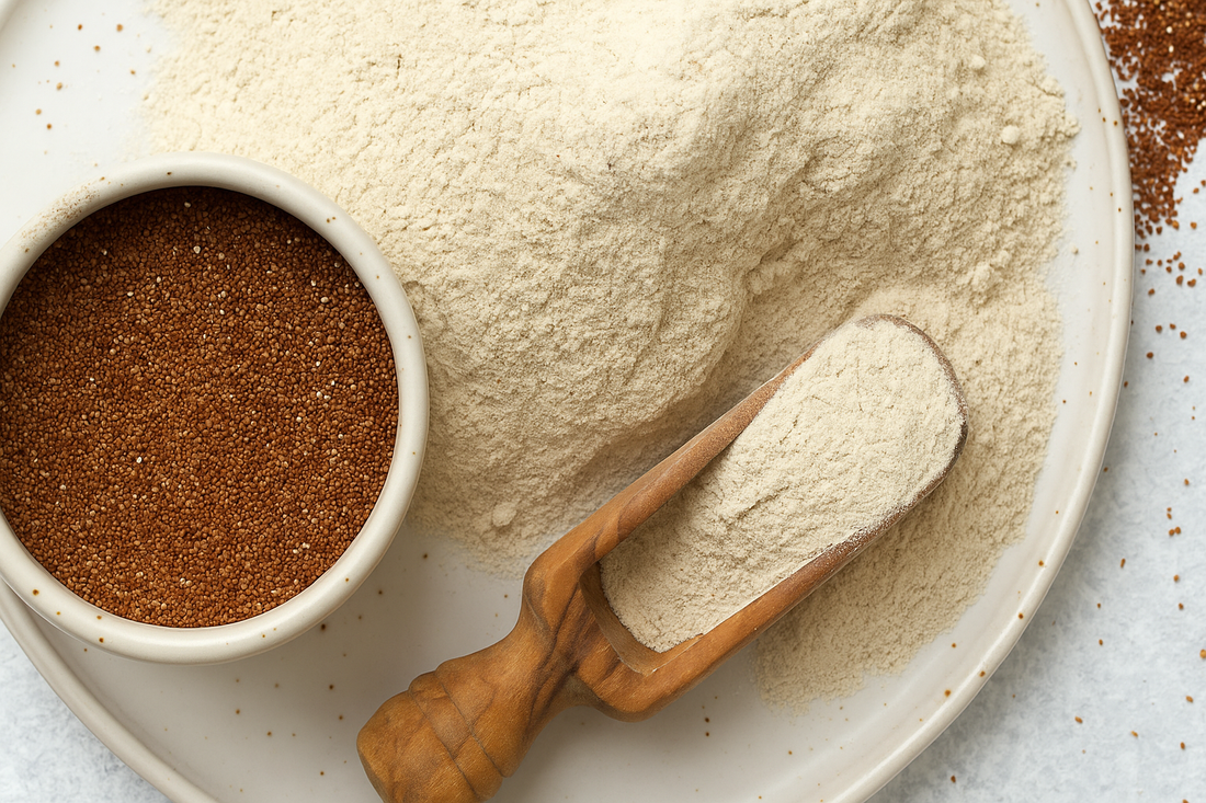🌾Farine de Teff Clair (ትፋ ነጭ) Habesha : L'ingrédient précieux de la cuisine d'Éthiopie et d'Érythrée