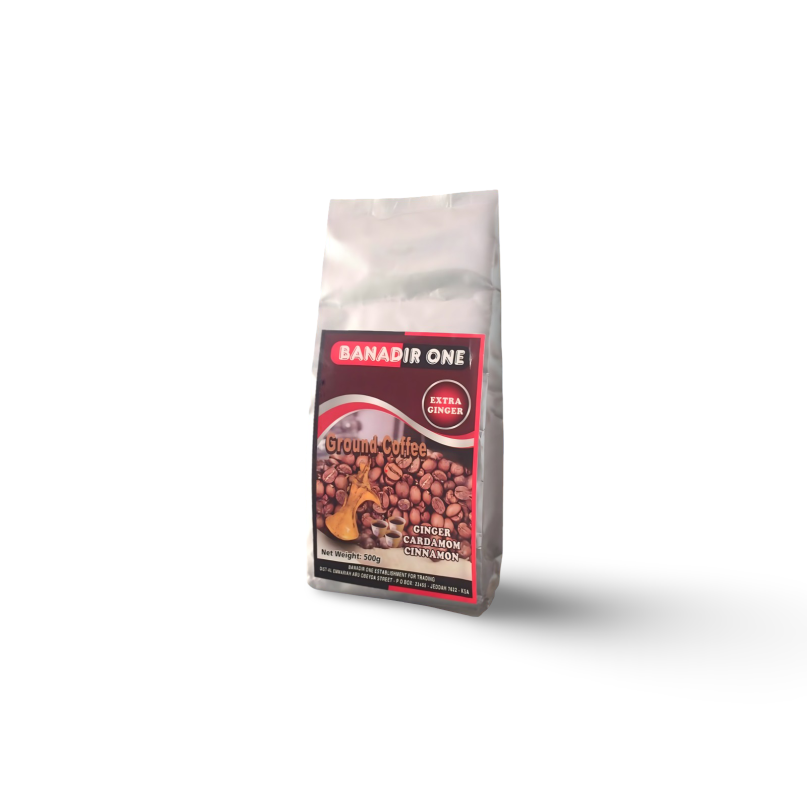 Ground Coffee with Spices – Banadir One (500 g) (Extra Ginger)
